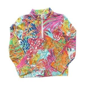 Lilly Pulitzer Girls Popover Size Small 4-5